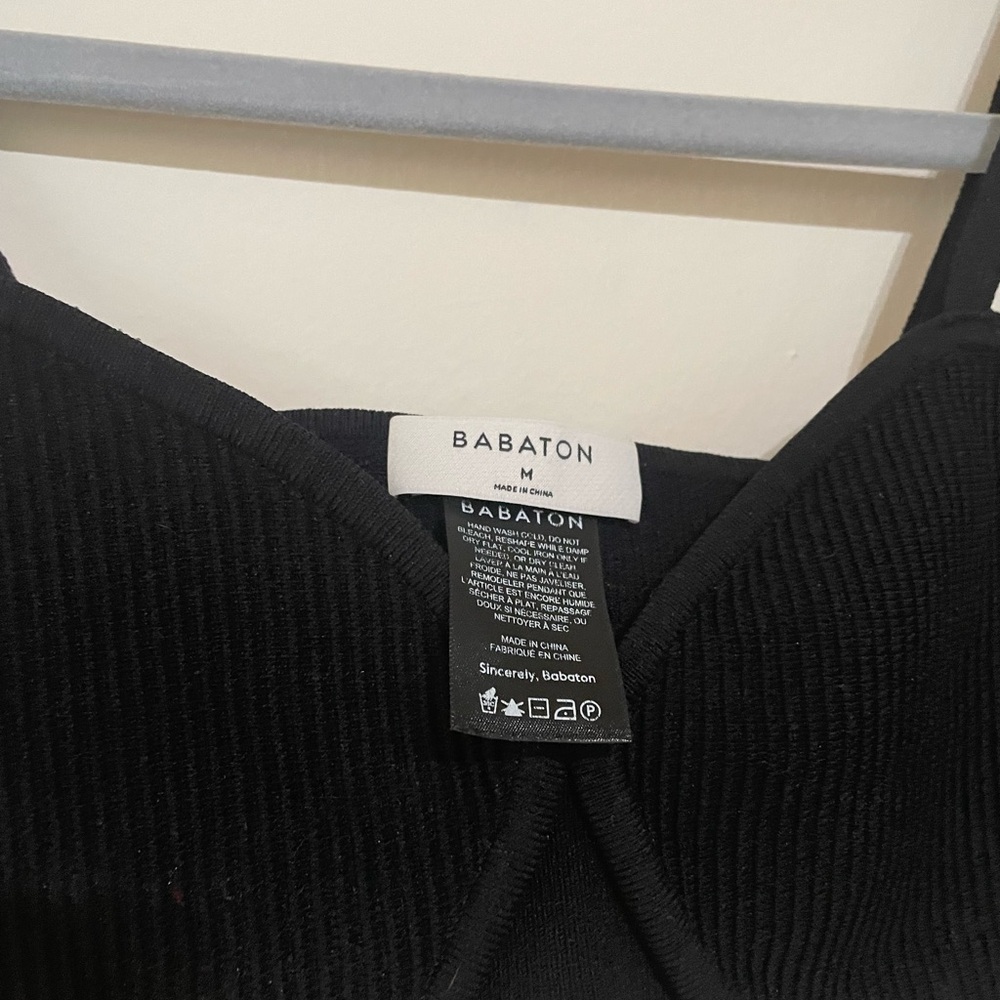Babaton Ribbed Bralette - Light Gray - Picture 6 of 6